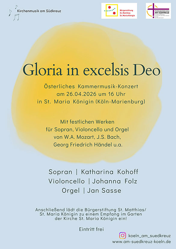 Konzert Gloria in excelsis Deo